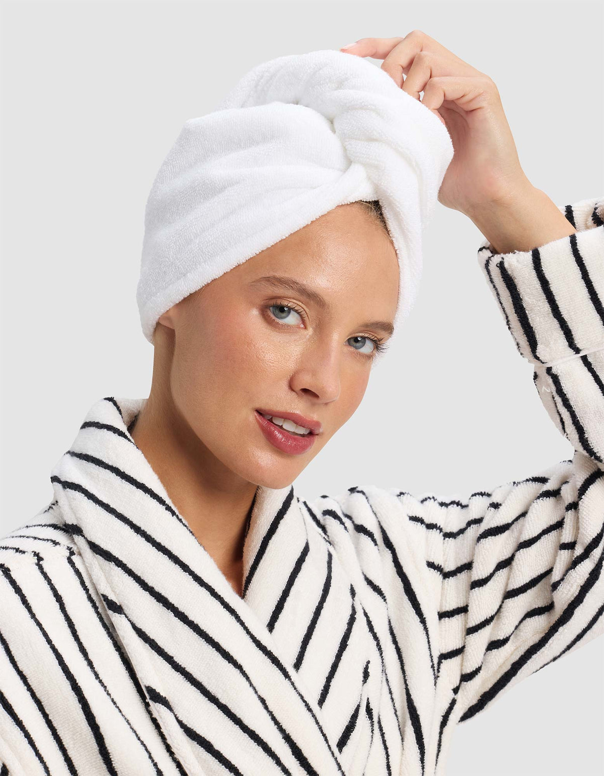 Serviette à cheveux de luxe