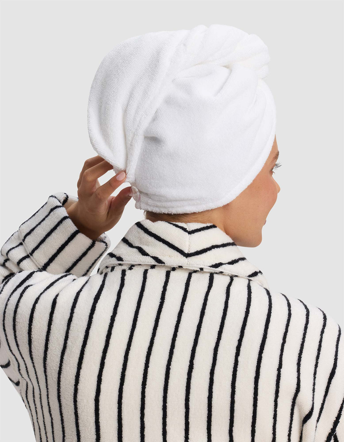 Serviette à cheveux de luxe