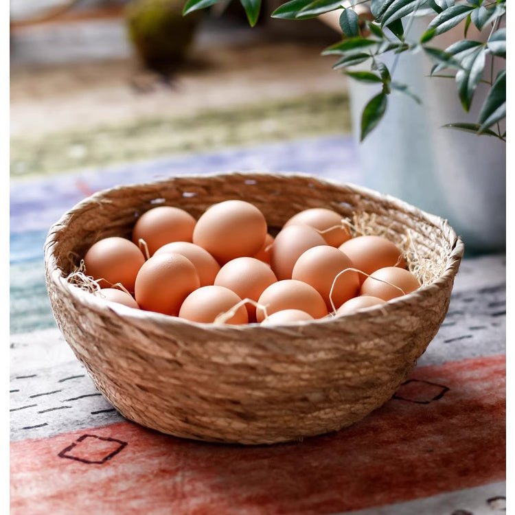 Panier bol en jonc de mer pour le rangement ou la décoration