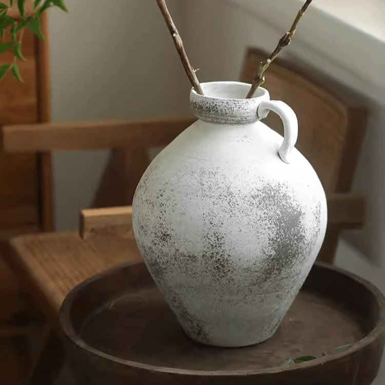 Vase en céramique étanche à une anse