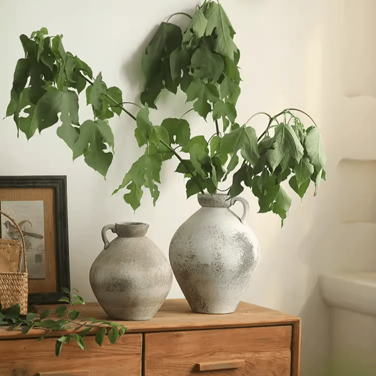 Vase en céramique étanche à une anse