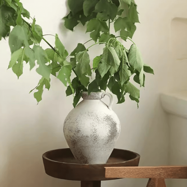 Vase en céramique étanche à une anse