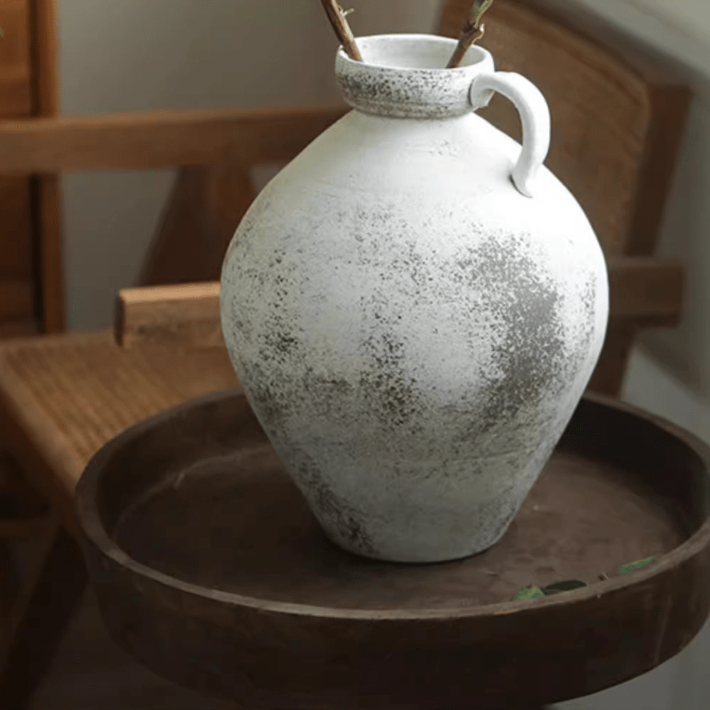 Vase en céramique étanche à une anse