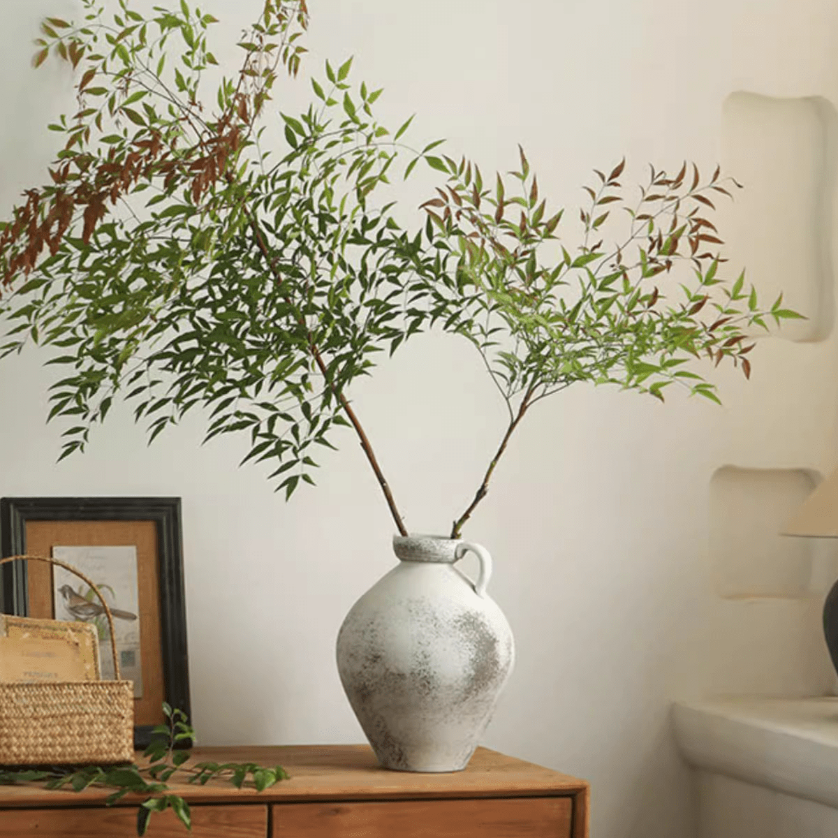 Vase en céramique étanche à une anse