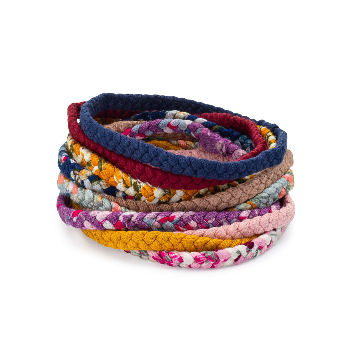 Ensemble Marigold - Bandeaux tressés - Lot de 10