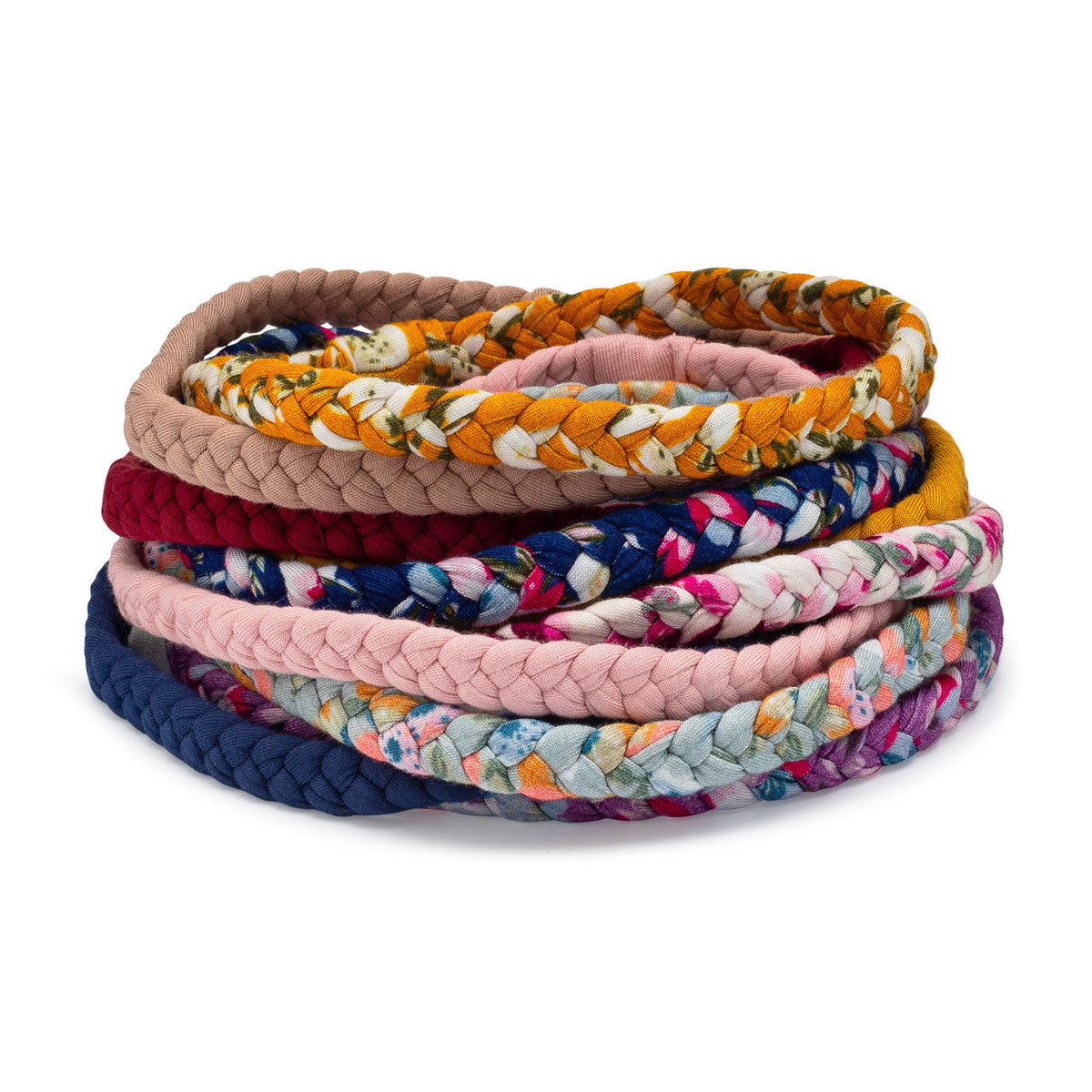 Ensemble Marigold - Bandeaux tressés - Lot de 10