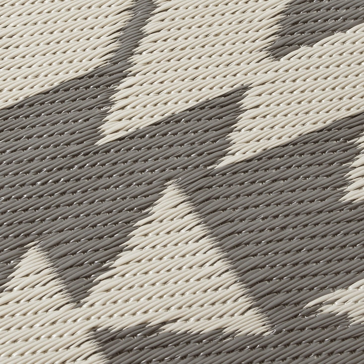 Miramar - Gray Geometric Outdoor Rug for Patio FINAL SALE