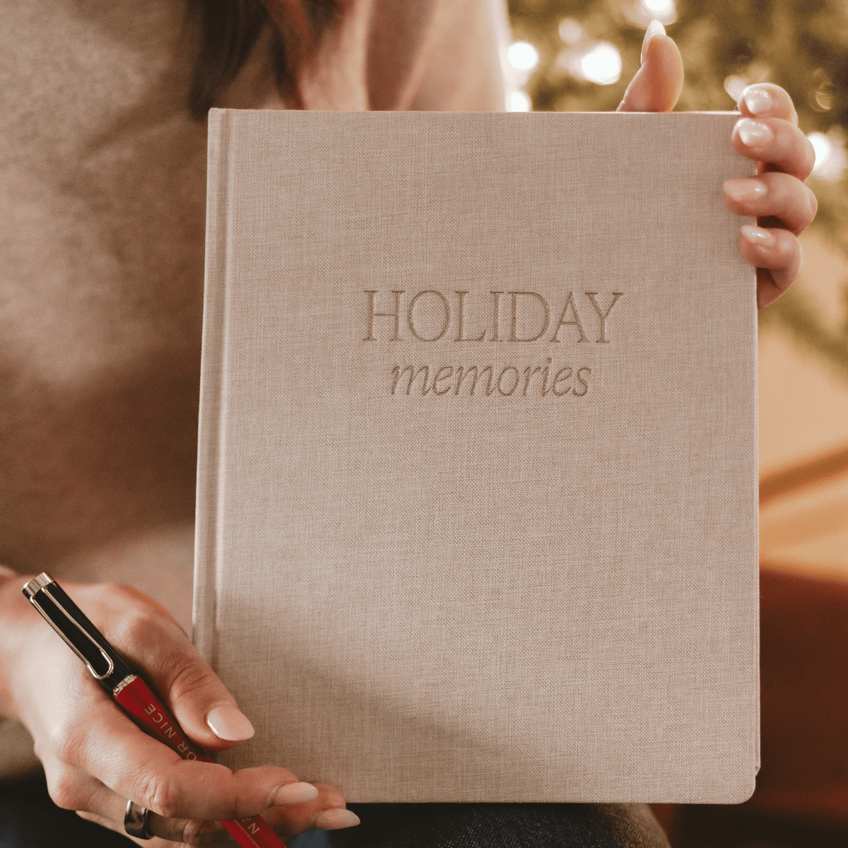 Journal de souvenirs de vacances