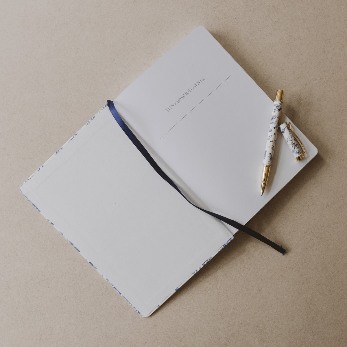 Carnet de notes Bleu de Delft