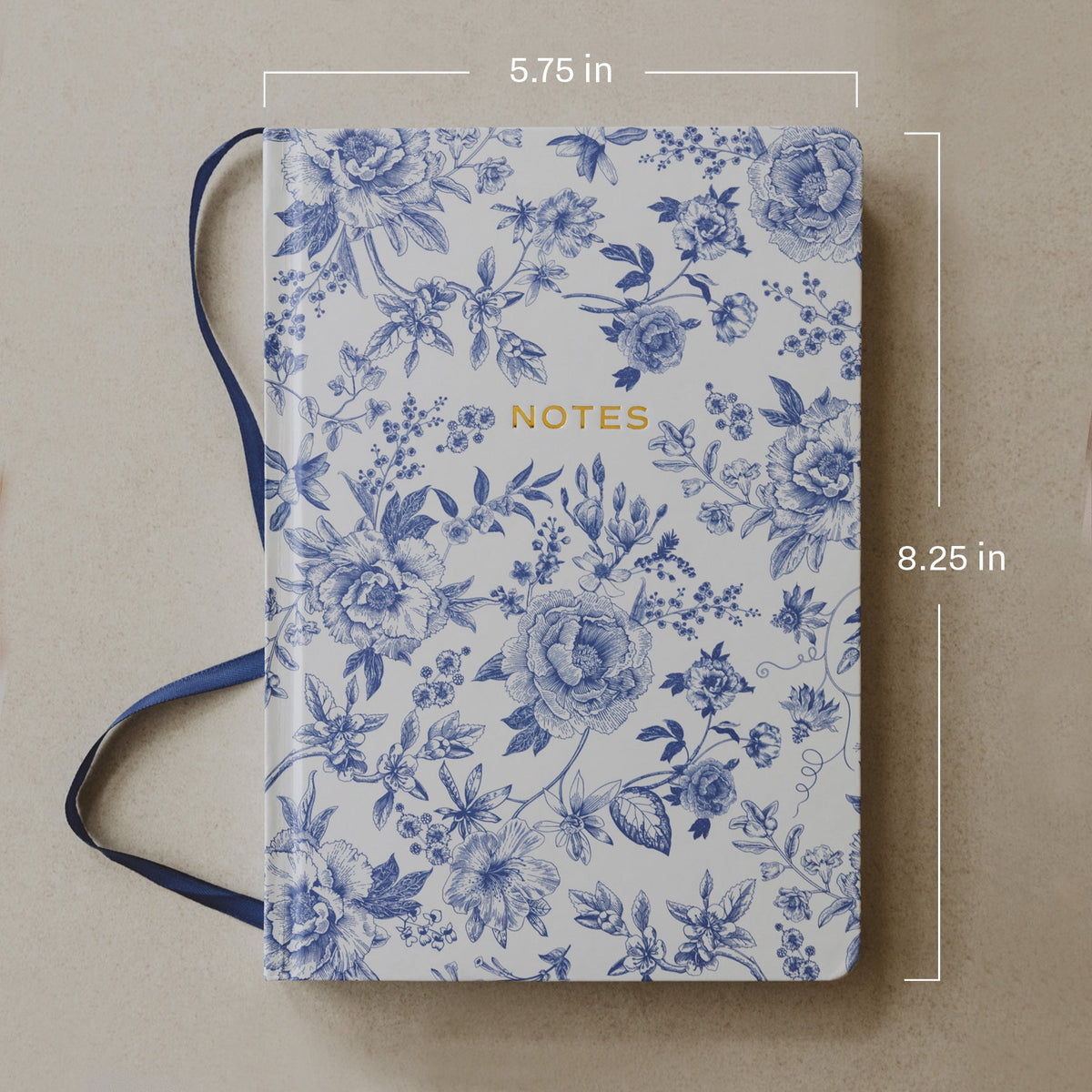 Carnet de notes Bleu de Delft