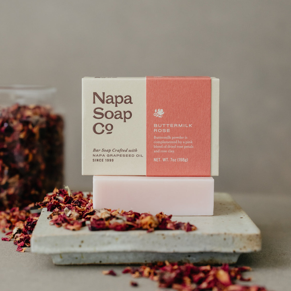 Sapone in barra - Latticello e Rosa