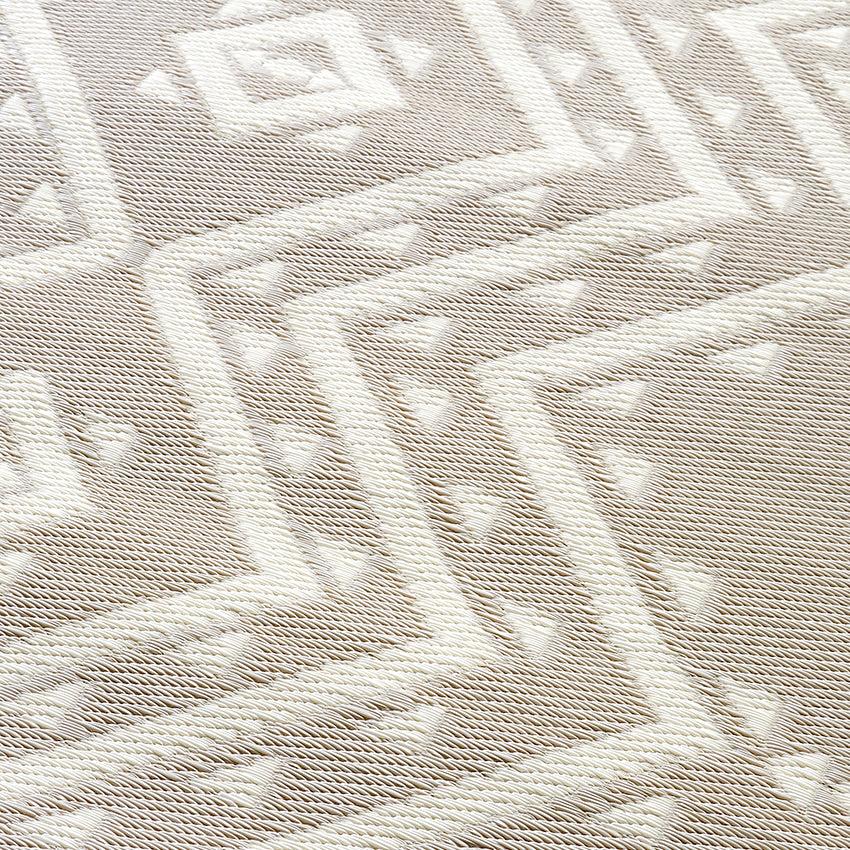 Ojai - Beige Geometric Outdoor Rug for Patio