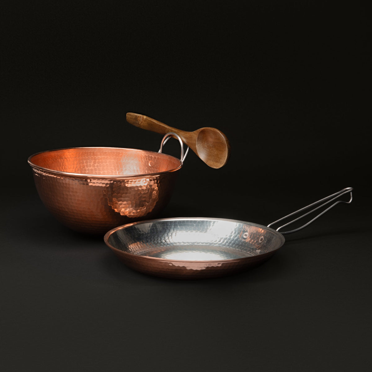Omelette and Crêpe Copper Kitchen Essentials Set