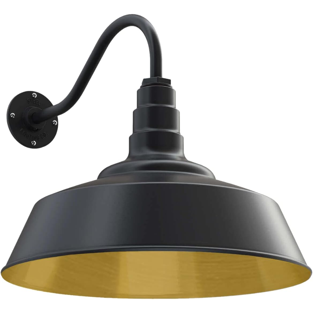 Lampada da parete per esterni in stile rustico