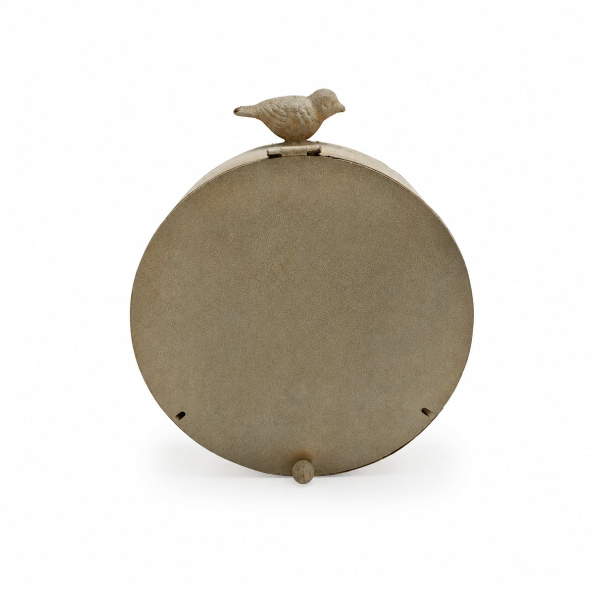 Marguerite Bird Table Clock 8.5 in