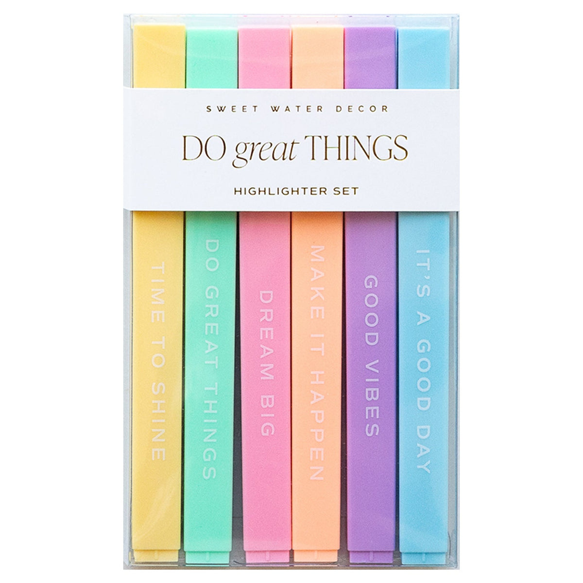 Set di evidenziatori Do Great Things