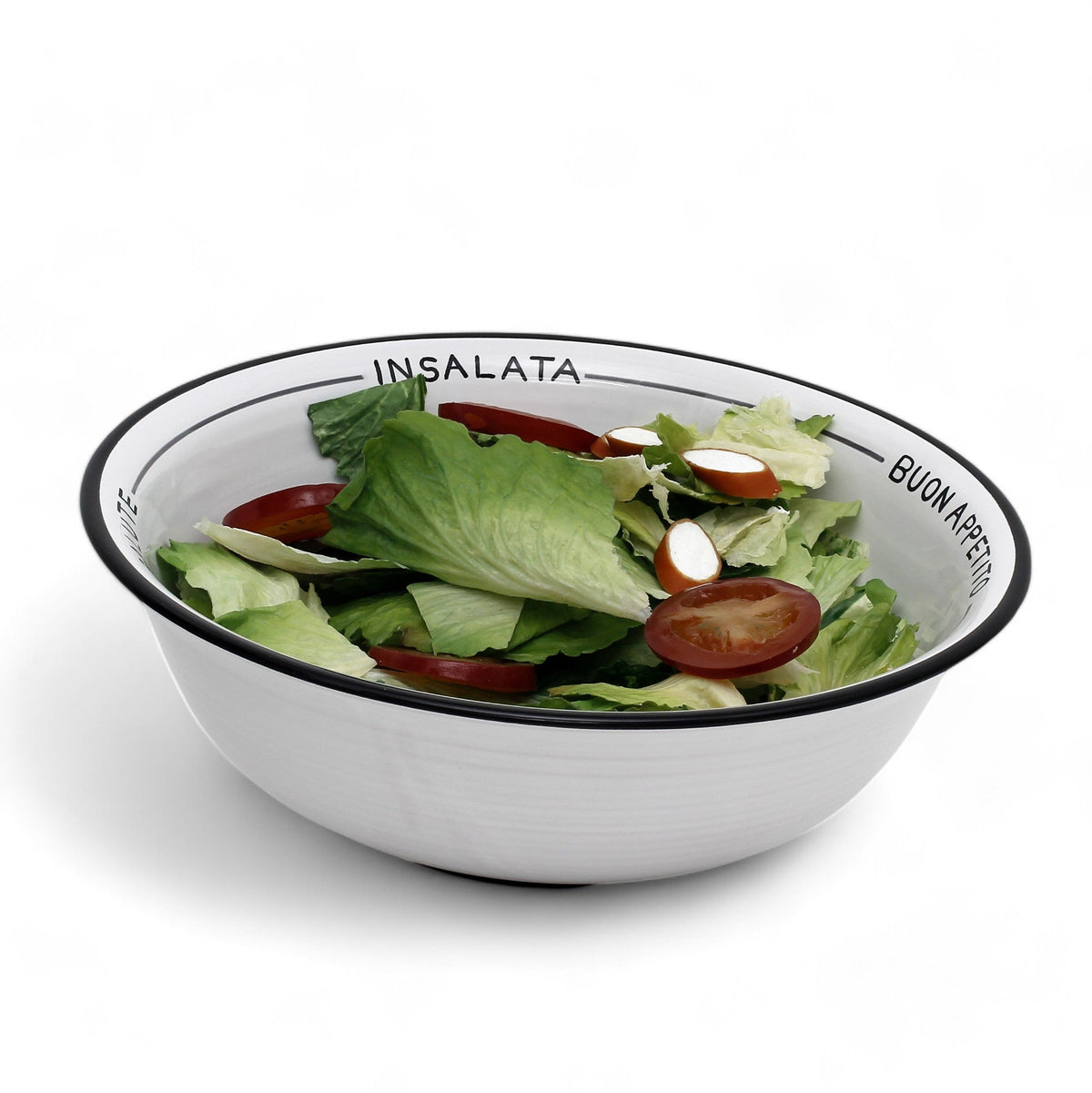 POSATA NERO: Piatto fondo grande per pasta