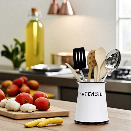 PORTAPOSATE NERO: Portautensili