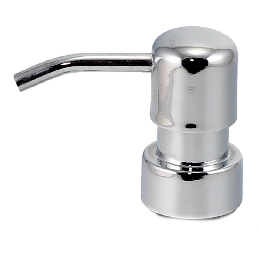 PERUGINO: Liquid Soap/Lotion Dispenser with Chrome Pump (Medium 20 OZ)