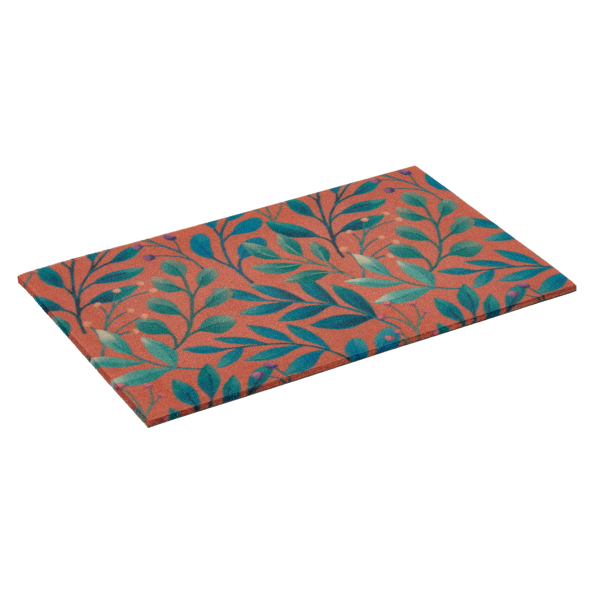 Paillasson d'extérieur Rainforest Peach – 45,7 x 76,2 cm, antidérapant, nylon