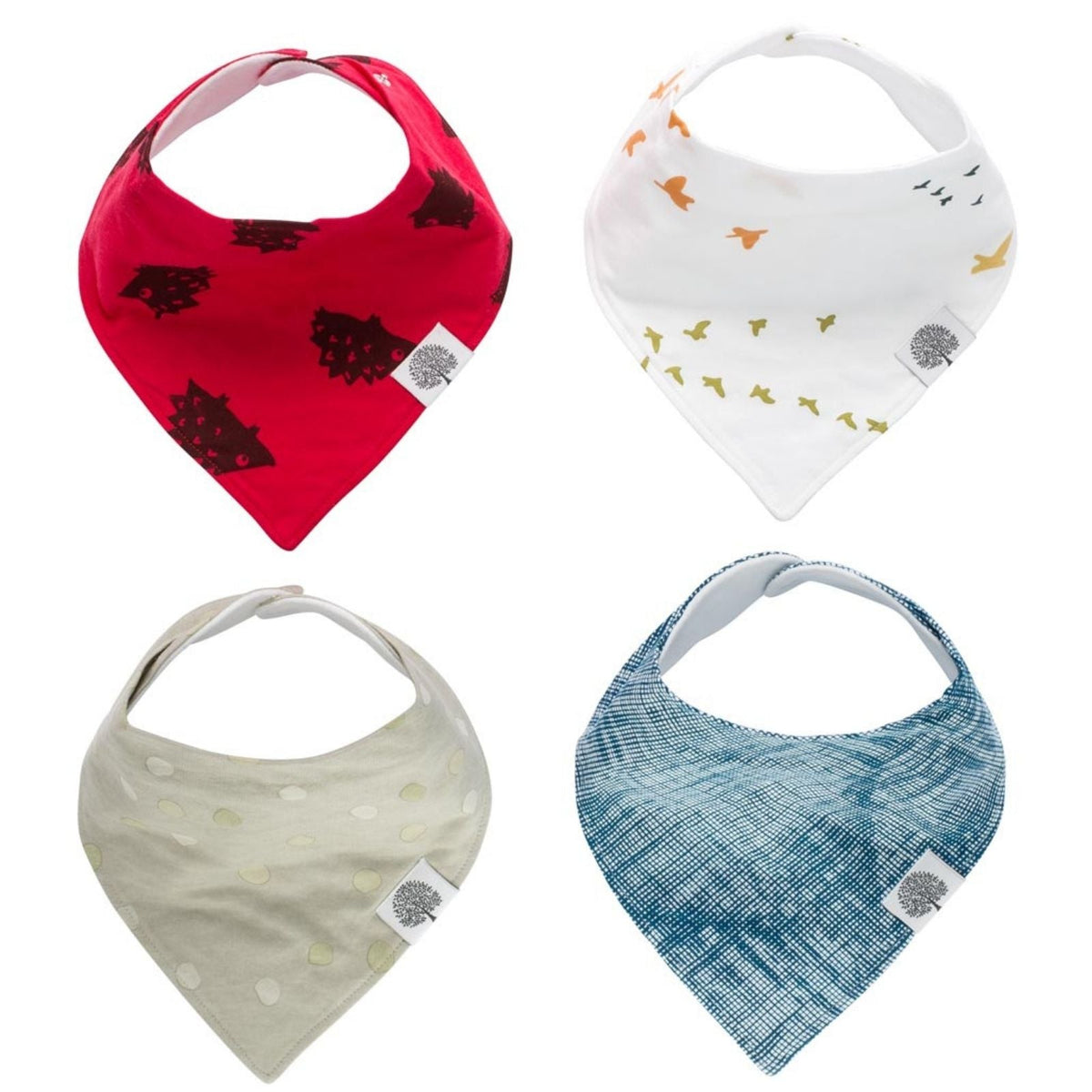 Set di bavaglini a bandana Parker