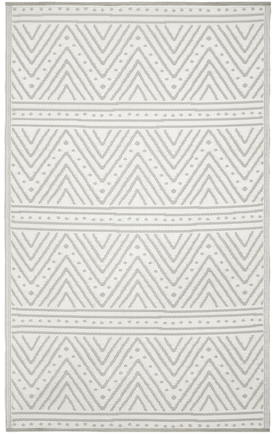 Patan - Beige Geometric Outdoor Rug for Patio