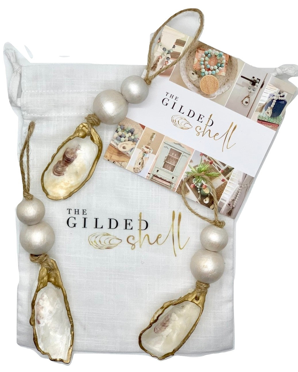 Set di 3 ornamenti Hint of Pearl