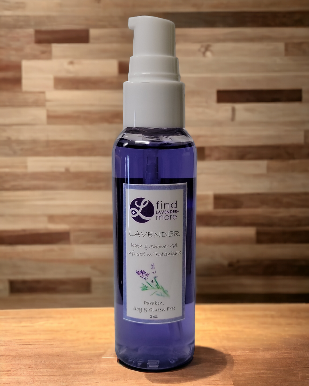 Gel Doccia alla Lavanda Bagnoschiuma Aromaterapico Naturale