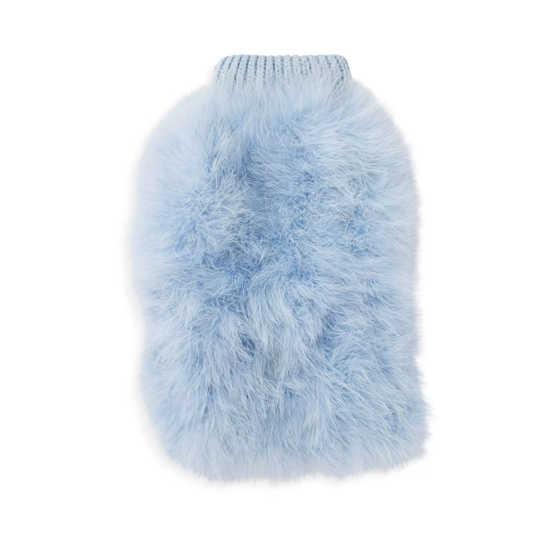 Pull pour animal de compagnie de luxe en plumes Haute Couture