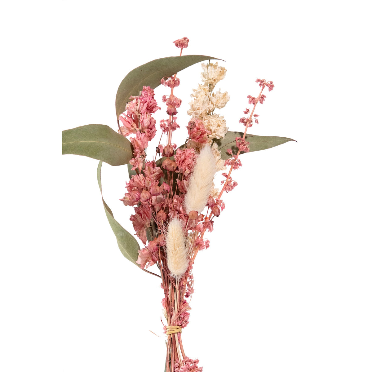 Mini bouquet floreale rosa e bianco