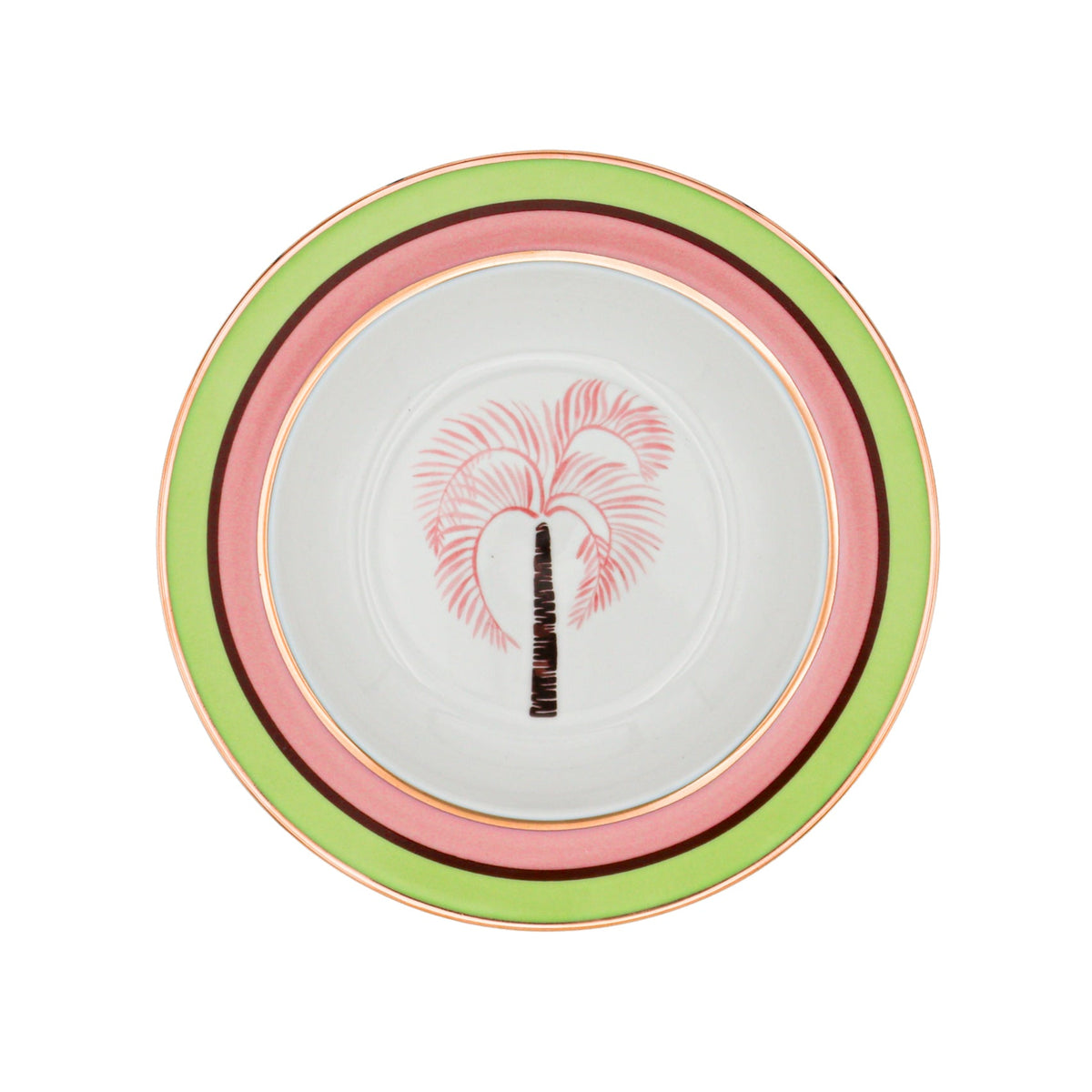 Bols à soupe en porcelaine Palm, Pistache et Litchi – Ensemble de 4 (1 bol offert en bonus)