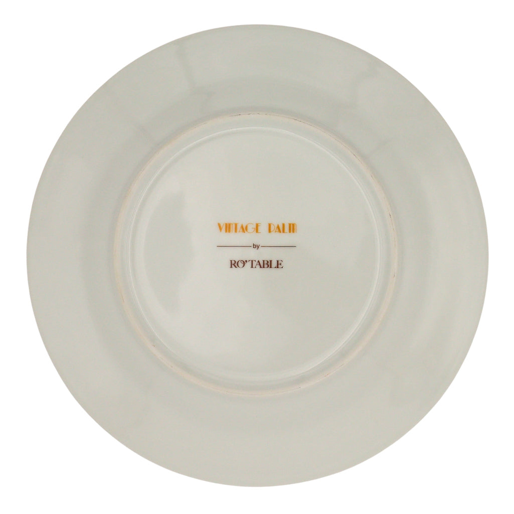Bols à soupe en porcelaine Palm, Pistache et Litchi – Ensemble de 4 (1 bol offert en bonus)