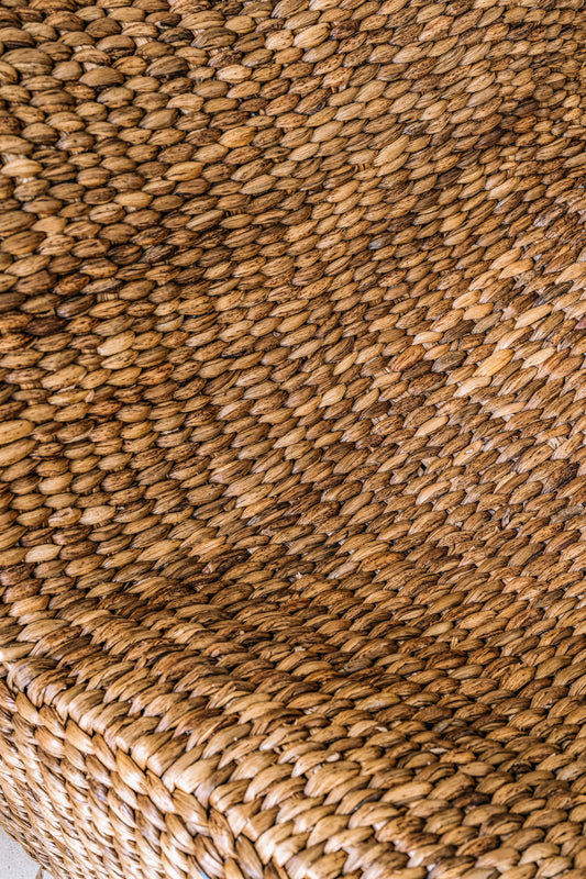 Tenang Relax Lounge Chair — Handwoven Water Hyacinth
