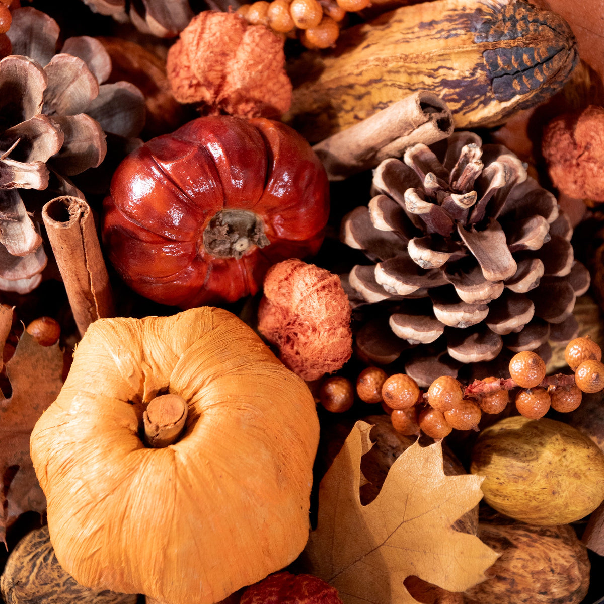 Potpourri dell'orto di zucche