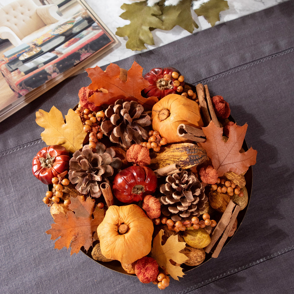 Potpourri dell'orto di zucche