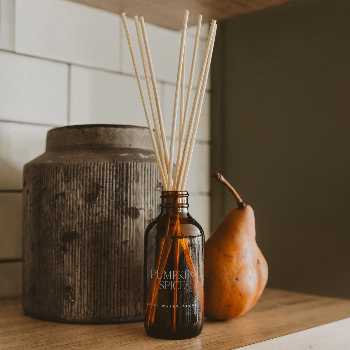 Diffusore a bastoncini ambrato Pumpkin Spice