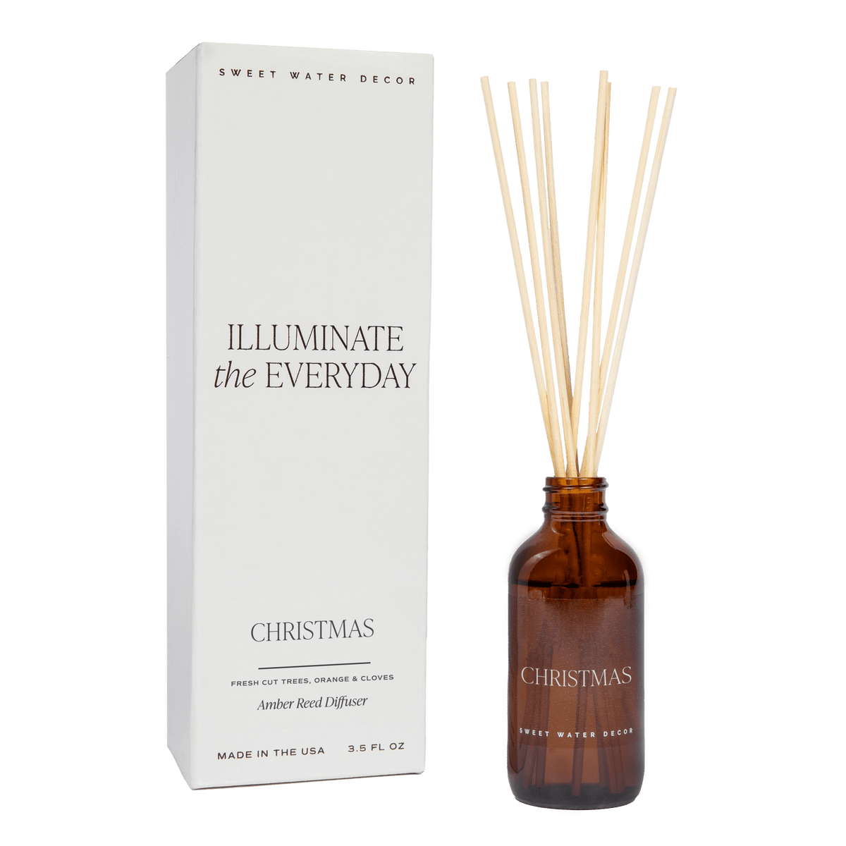 Diffuseur à bâtonnets Amber de Noël