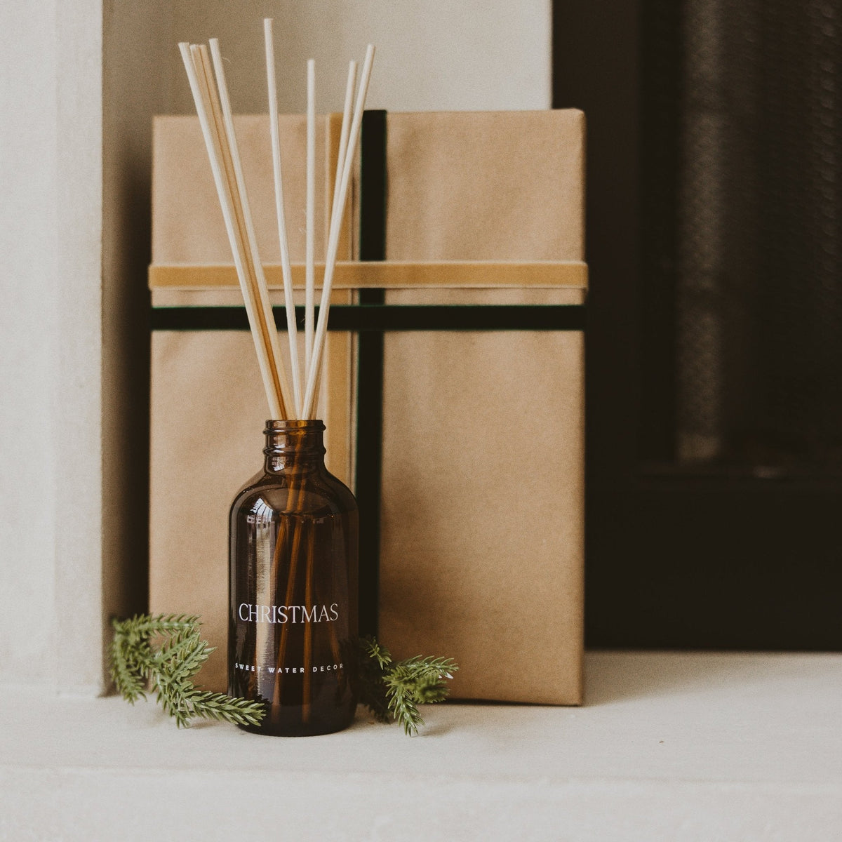 Diffuseur à bâtonnets Amber de Noël