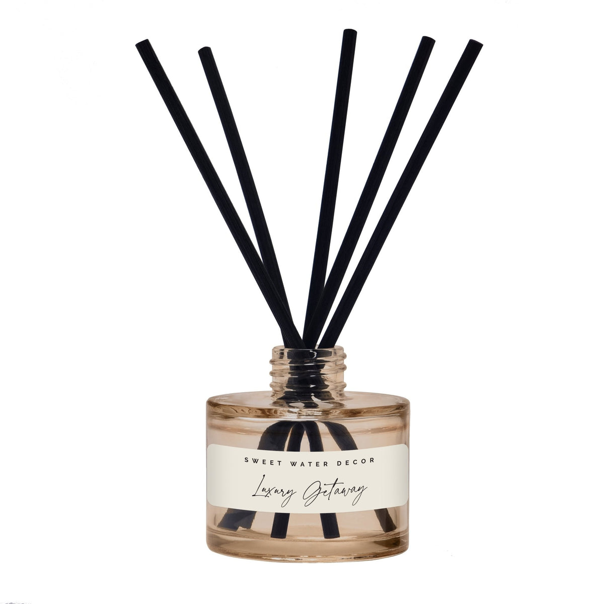 Luxury Getaway Tinted Glass Jar Reed Diffuser