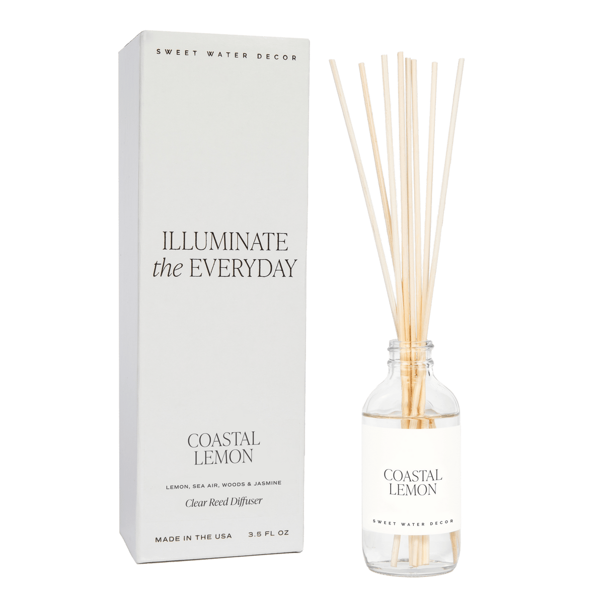 Diffusore a bastoncini Coastal Lemon Clear