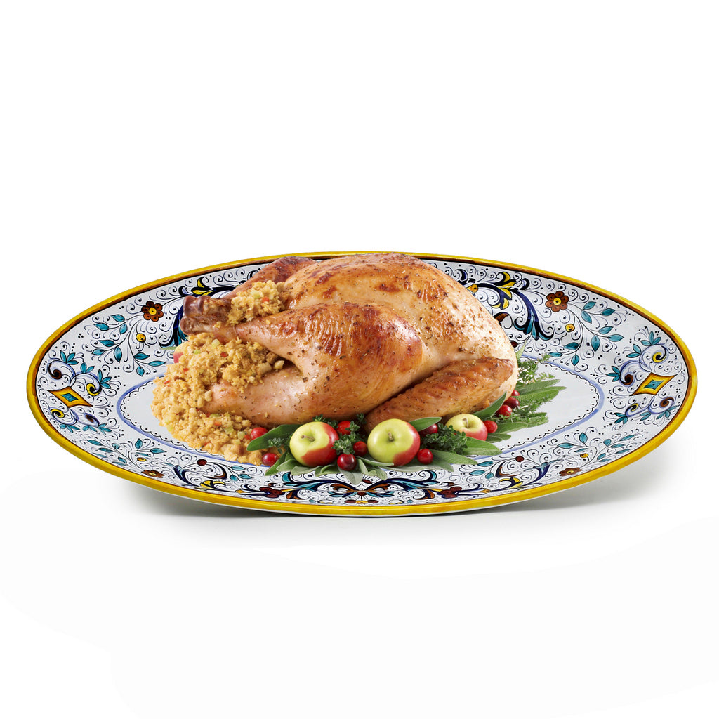 RICCO DERUTA DELUXE: Piatto Ovale Extra Large