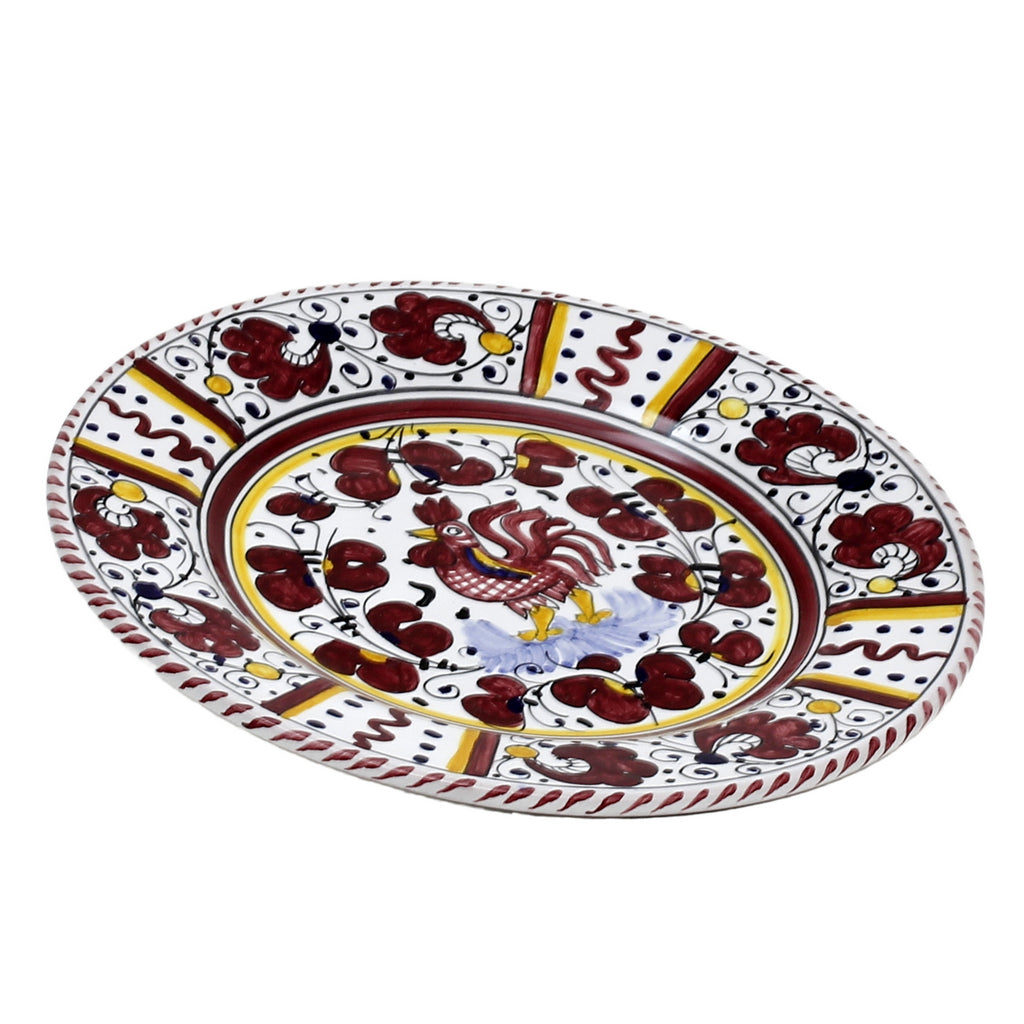 COQ ROUGE D'ORVIETO : Assiette plate