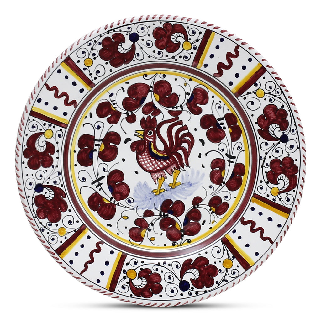 COQ ROUGE D'ORVIETO : Assiette plate