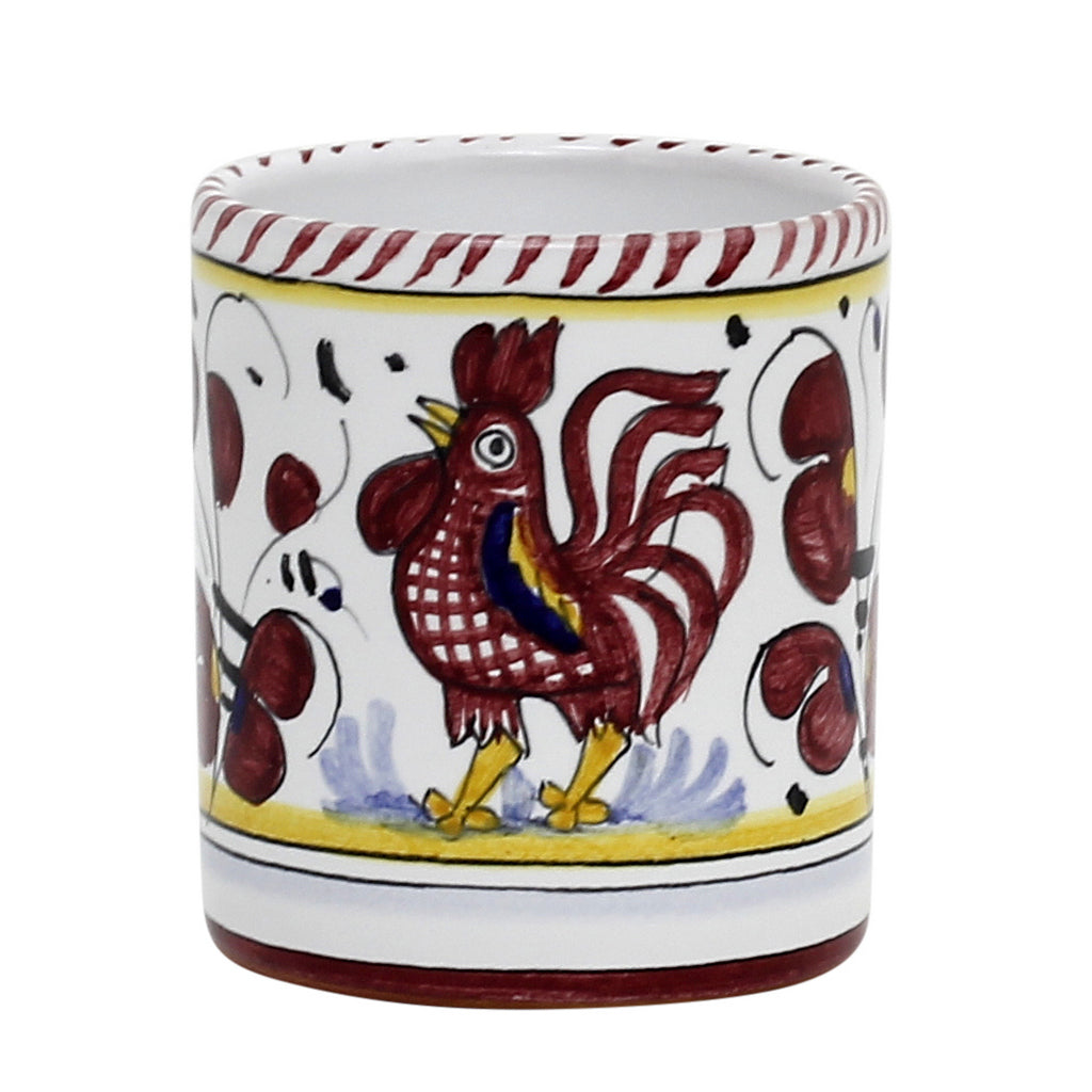 ORVIETO GALLO ROSSO: Tazza (10 Oz.)