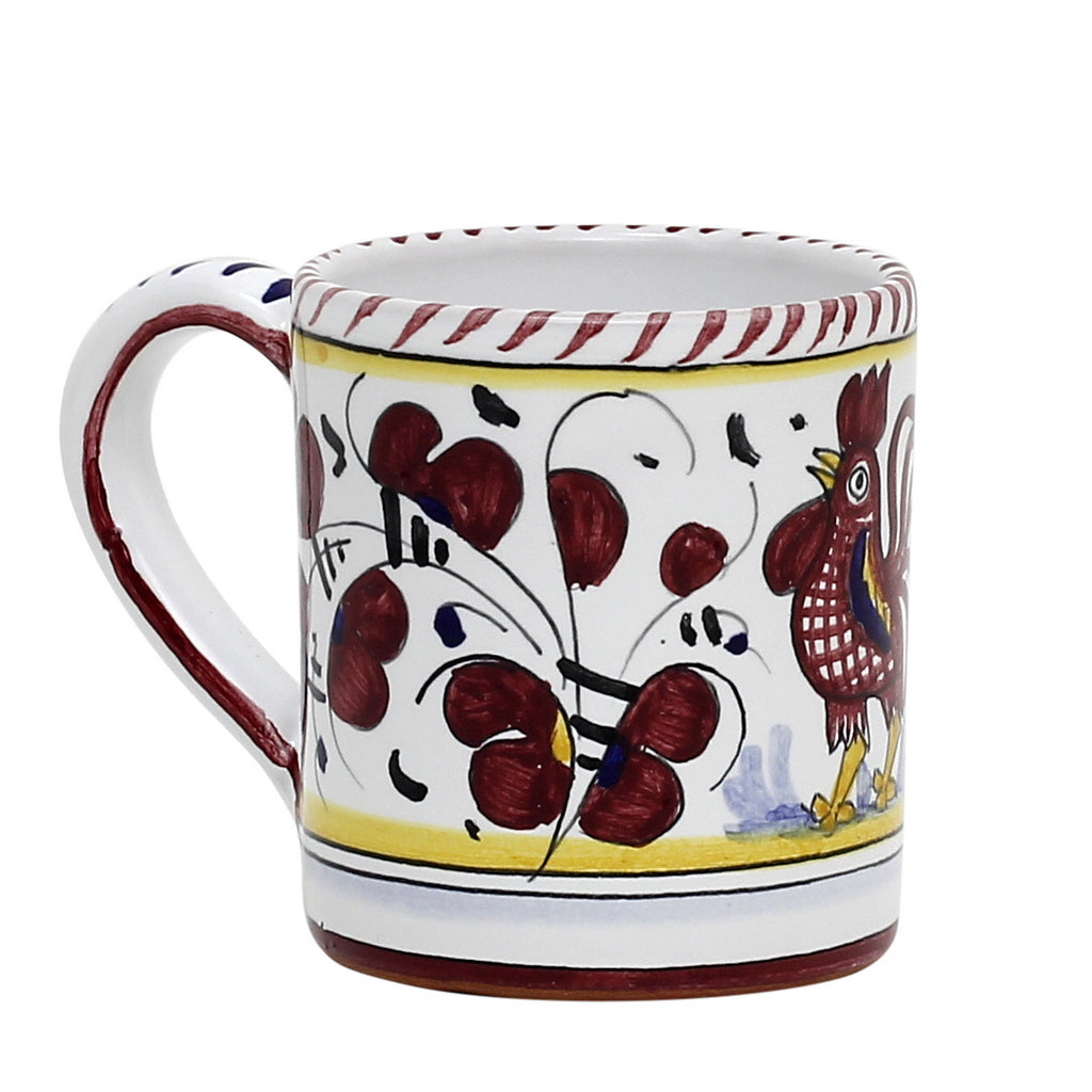 ORVIETO GALLO ROSSO: Tazza (10 Oz.)