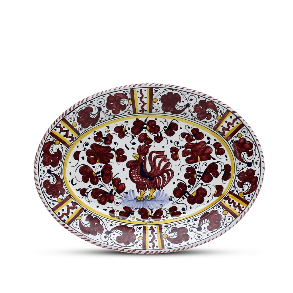 COQ ROUGE D'ORVIETO : Plat ovale