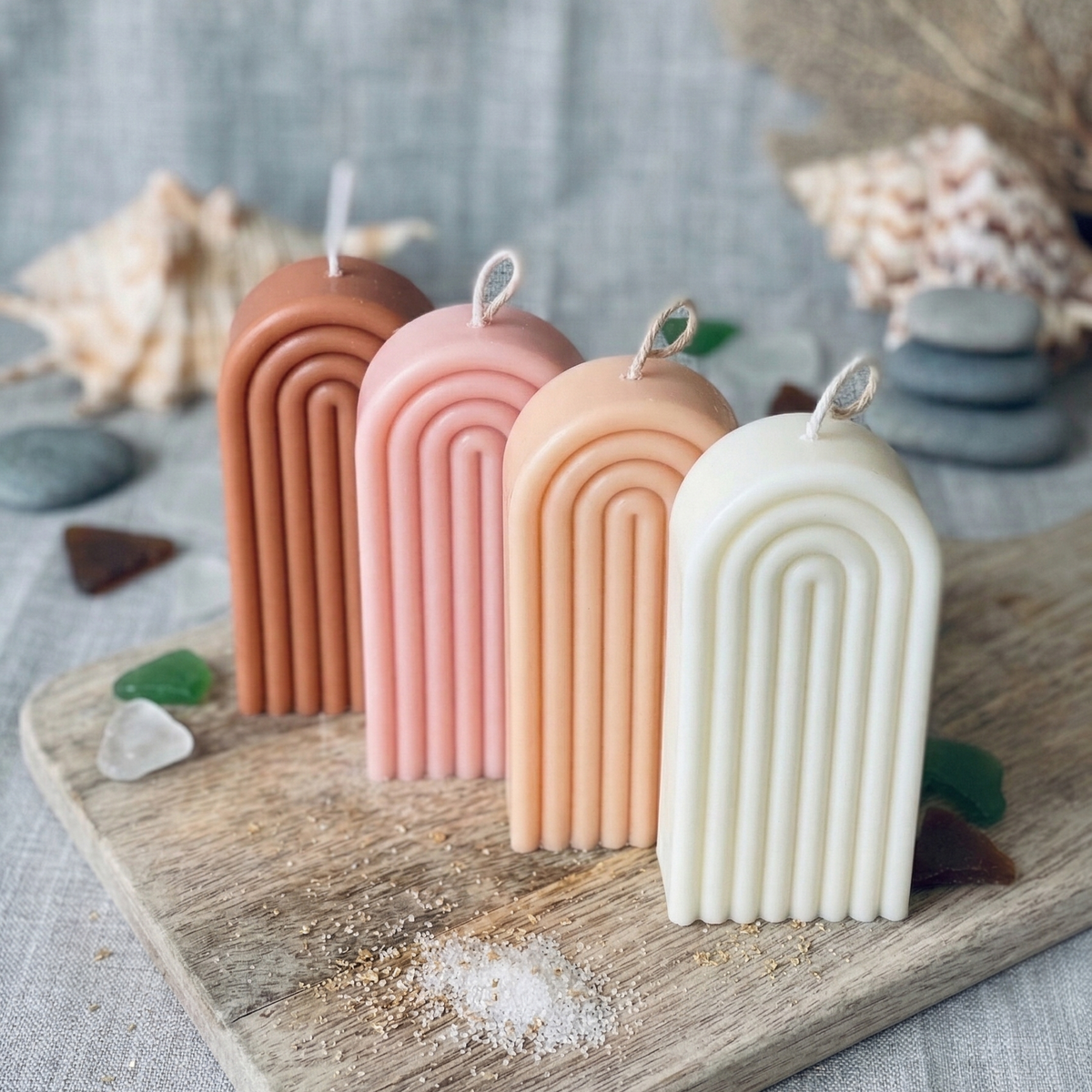 The Rainbow Arch Candle — A Statement Piece That Burns Beautifully
