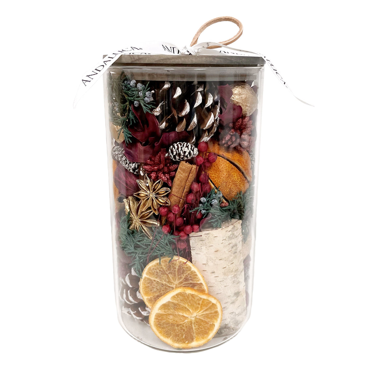 Pot-pourri aux épices de Noël en bocal