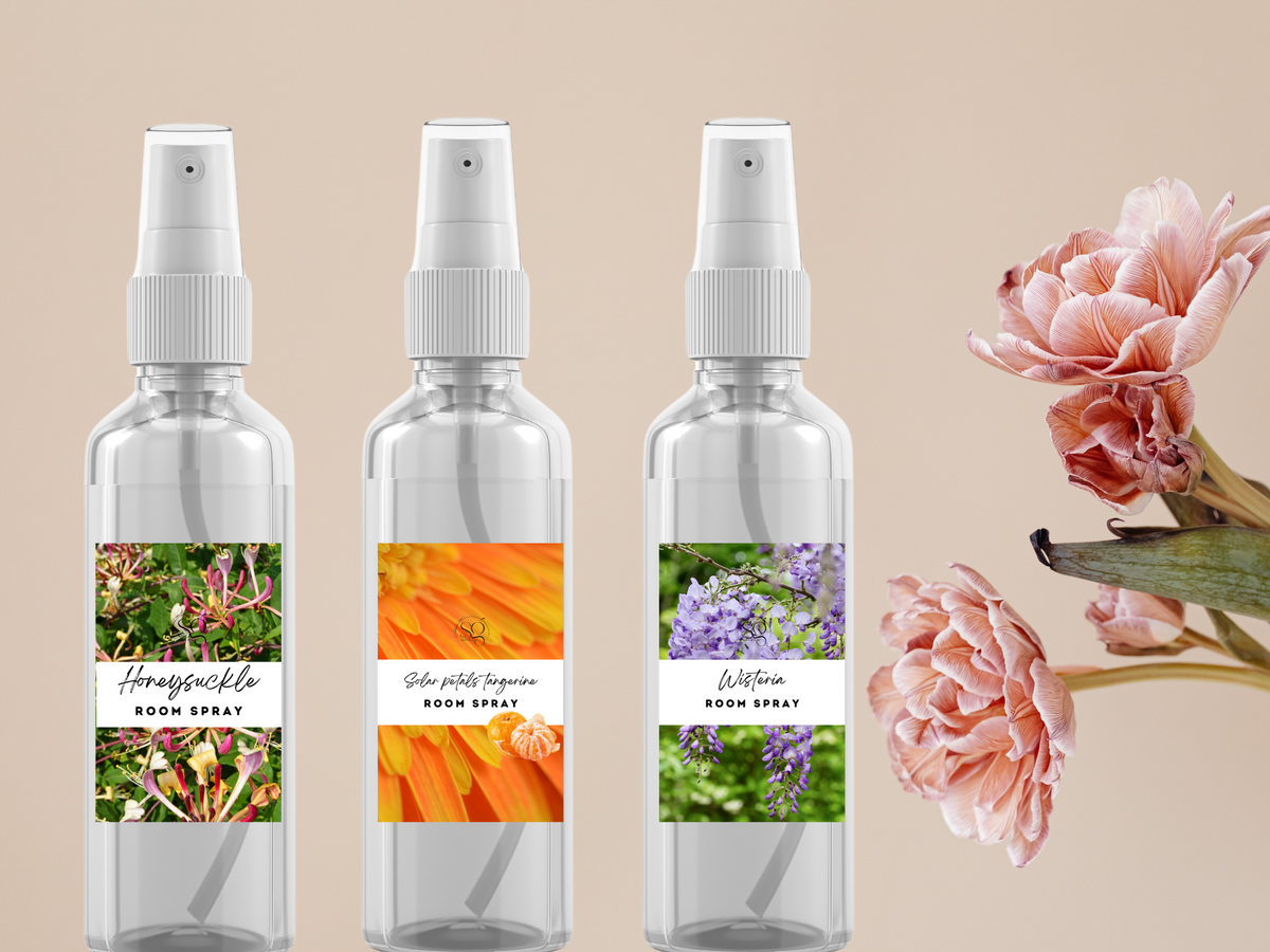 Spray per Ambienti e Tessuti Floreale e Femminile – Nebulizzazione Fine | Delicati Tocchi Botanici