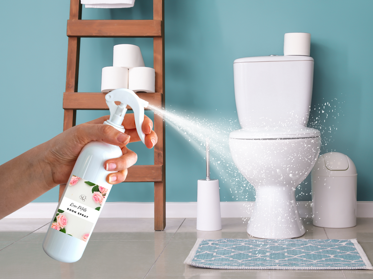 Brume pour chambre et linge florale et féminine – Vaporisateur à gâchette | Douces notes botaniques